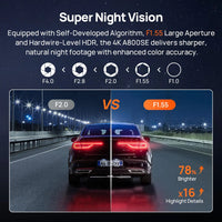 Dash Cam A800SE 4K HDR