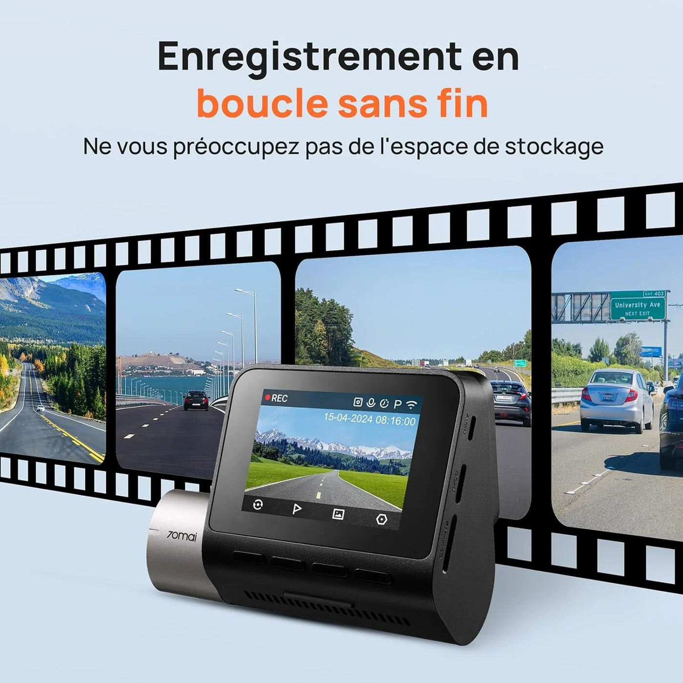 Dash Cam A510 2.7K HDR