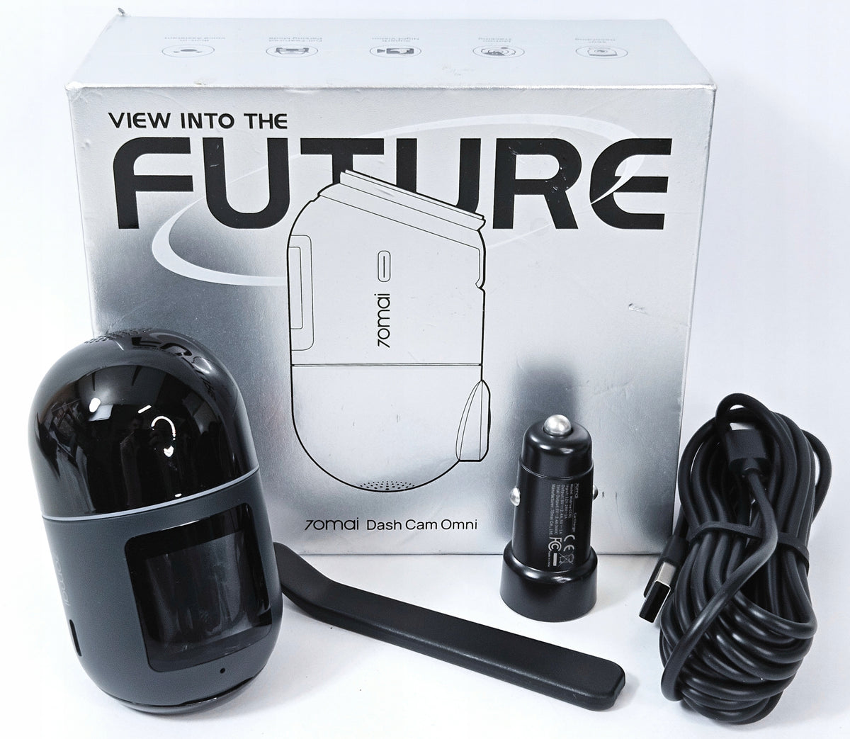 70mai Dash Cam Omni x200 360° HDR eMMc 128G