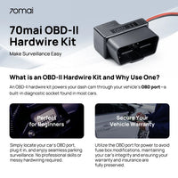 70mai OBD-II Hardwire Kit (Type-C)