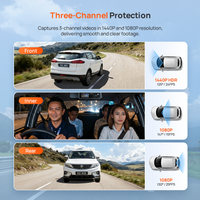 70mai Dash Cam T400 2.5K HDR 360°